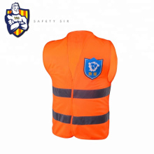 Ausgezeichnete Qualität Farben Sicherheit Orange Reflexion Arbeitsweste